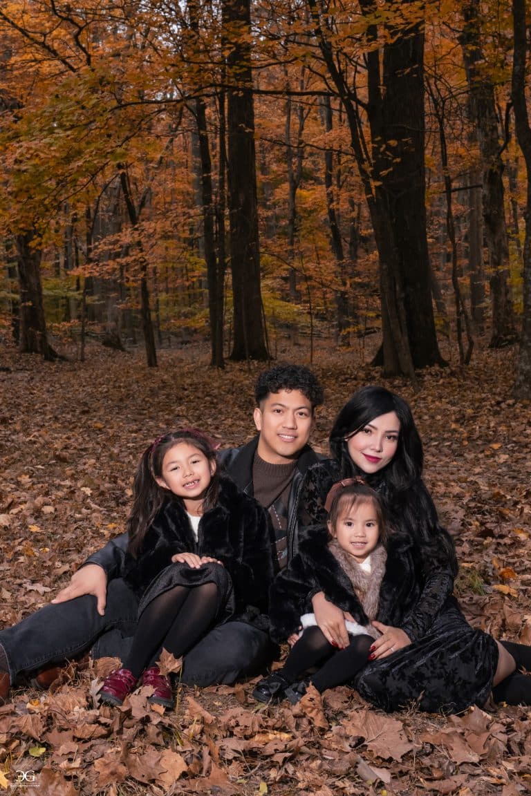 Fall Family Photoshoot Bernheim Forest Louisville KY by Ella Gagiano Studios